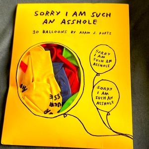 Sassy apology balloons